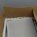 FURTIME Stainless Steel Cat Litter Box with Lid, Metal Kitty Litter Box for Small Cats, Kitten Litter Boxs with Scoop and Mat, Non-Sticky, Anti-Leakage, Easy to Clean, 17"x13"x8.4" (Small) (Silver)