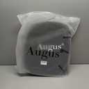 Augus Leather Laptop Briefcase for Men,Waterproof Travel Messenger Duffle Bags 15.6 Inch Laptop Bag Color: Coffee-1