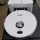SHELIKI Robot Vacuum and Mop Combo, Self-Emptying Robotic Vacuums Cleaner LiDAR Navigation for Hard Floor