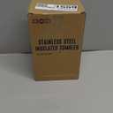 ALOUFEA 20 oz Insulated Coffee Mug Tumbler with Handle, Stainless Steel Travel Mug Tumbler with Lid and Straw,Double Wall Vacuum Leak Proof Ice Coffee Thermal Cup, Sky Blue