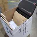 Prepac Rustic Ridge Farmhouse Dresser, Black Dresser for Bedroom, Chest of Drawers with 5 Drawers 18.5" D x 27.5" W x 43.5" H, BBDR-1605-1