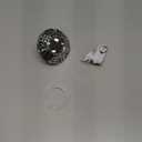 Bathtub Drain Stopper, Pop Up Tub Stopper with Drain Hair Catcher, Bathtub Plug and Cover with Strainer, Universal for 1.5 to 1.8in Tub Drain Hole (Silver)