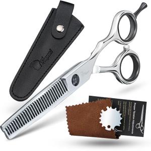 Fagaci Thinning Shears for Hair Cutting 6" Razor-Sharp, Hair Thinning Scissors with Precise Cut, Texturizing Shears Lasting Sharpness and Durable Steel