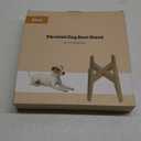 Sted Elevated Dog Bowl for Large Dogs, 100% Bamboo Single Raised Dog Bowl Stand with Adjustable Width 7.5-11 Inches, 13" Tall Dog Food Bowl and Water Bowls Stands