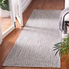 Grey 44×24" Fuzzy Bath Rug