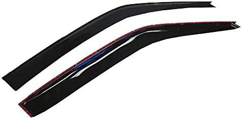 2pcs Side Window Deflectors Window Visors for 92-95 Civic Coupe/Hatchback JDM Visor Sun/Rain Guard