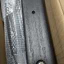 Ciokea Outdoor Rocking Chair, Black HDPE Rocking Chairs for Outside, All-Weather Comfortable Patio Rockers for Front Porch Deck Balcony