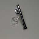 Toilet Paper Holder Polished Chrome, Angle Simple SUS304 Stainless Steel Bathroom Toilet Paper Roll Holder Wall Mount