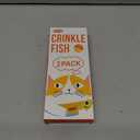 PetBusy Cat Toys with[5000mg A+Natural Catnip &Silvervine] [Baby Grade] Interactive Soft Chew Kicker Cat Toys for Indoor Cats & Kittens, [Crinkle &Bell] Fish Sound Toy, Drives Bored Cat Crazy with Fun (Blue+Pink)