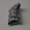 Bath Mat Floor Towel Set - Absorbent Cotton Hotel Spa Shower/Bathtub Mats [Not a Bathroom Rug] (Dark Grey, 2 Pack (16"x24"))