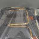 Rolling Teacher Tote Bag with Detachable Trolley, Wheeled Teacher Bag with Padded Laptop Compartment for up to 15.6 Inch, Multifunctional Rolling Briefcase for Teaching& Office (Elegant Gray)