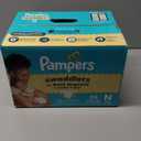 Pampers Swaddlers Diapers, Size 0 (up to 10 lbs), 84 Count, Absorbent, Keeps Baby Dry and Comfortable, Skin Safe Disposable Baby Diaper 