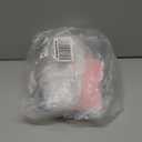 Meanplan 100 Pcs Powder Puff Face Soft Makeup Sponge Triangle Powder Puffs for Loose Velour Cosmetic Foundation Wet Dry Sponge Makeup Tools(Black, White, Pink)