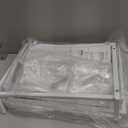 Under Sink Organizer, 2 Pack Cabinet Organizer for Kitchen, Height Adjustable Pull Out Heavy Duty 2 Tier Metal Under Sink Storage for Bathroom Pantry (White, 2 Pack)