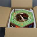 Large Activity Cube, 9-in-1 Farm-Themed Wooden Play Center, Multipurpose Montessori Toy for 1-2 Year Old Baby Toddler Kid, First Birthday Gift | Bonus Magnetic Train Cars