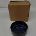 Ceramic 8.2inch Dog Bowl for Large-Breed Dogs, Anti-Slip and Weighted Pet Food and Water Bowl (Single Bowl - Starry Sky)