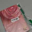 Starlit Patio Pink 3rd Birthday Backdrop 71 x 43 Inch Gold Balloon Number Party Banner Elegant Floral Photo Booth Background Decorations for Girls Kids Third Birthday Celebration