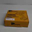 1/2" 1623FT-LBS Cordless Impact Gun Compatible with DeWalt Battery, 2200Nm Brushless Electric Wrench with LED Light, High Torque Power Driver Pistola Llave de Impacto for Truck (No Battery) (Gray)