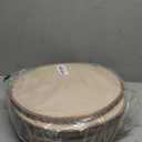 LDHHYH 7 Pack 10-12 Inch Large Wood Slices for Centerpieces, Wood Rounds for Tables Decor, Wood Centerpieces for Tables, Rustic Wood Circles for DIY Crafts and Wedding Decor