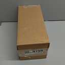 2 Pack of 64oz Glass Half Gallon Round Clear Jar with White Metal Lid for Storage and Organization