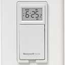Honeywell Home RPLS730B1000/U RPLS730B1000 7-Day Programmable Light Switch Timer, White