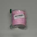 LEREATI Satin Bias Tape Double Fold 2/5 Inch x 55 Yards, Bias Tape for Sewing, Polyester Quilt Binding Tape, Piping Trim Fabric Tape for Hemming, Seaming, DIY Crafts (Light Pink)