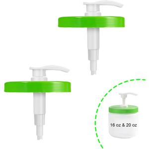 Pump Lid for Cetaphil Body Moisturizer, 2 Pcs Lotion Pump Dispenser, Compatible with 453g/16oz & 550g/20oz Cetaphil Body Moisturizer, Replacement for 3.54inch Diameter Moisturizer Covers