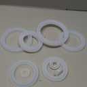 Syhood 9 Pieces Silicone Bracelet Mold and Ring Resin Casting Mold Set Round Epoxy Jewelry Mold for Jewelry DIY Crafts Making Supplies