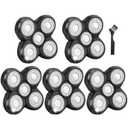5 Pack Replacement Blades for Freebird Head Shaver | 5-Blade Electric Razor Refills for Bald Men Freedom Grooming + 1 Cleaning Brush