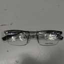 Nautica Eyeglass Frame N7337 030 Matte Bronze 55-18 145 Half Rim Metal Rectangle