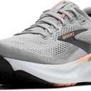 Brooks Women’s Adrenaline GTS 25 Supportive Running & Walking Shoe - Grey/ Blackened Pearl/ Coral - 10 Wide