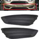 LABLT 1 Pair Fog Light Lamp Covers LH and RH Replacement for Focus 2015 2016 2017 2018