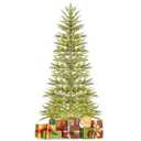 7.5-ft 540 Light Pre-Lit Christmas Tree Hinged with 612 PE Branch Tips and Timer