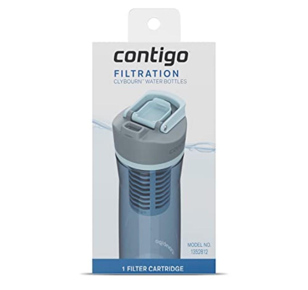 Contigo Replacement Filter for Clybourn FreeFlow Filter Water Bottle with AUTOSEAL Lid