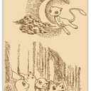 Trends International Pokmon - Sepia Scene Wall Poster with Magnetic Frame, 34L x 22.4W, Print and Beechwood Hanger Bundle