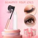 Maitys 30 Pack 10 ml Empty Mascara Tubes with Brush Wand Refillable Eyelash Cream Container Bottle with Funnels Leak Stoppers for Castor Oil/eyebrow Growth Serum/coconut Oil DIY Cosmetics(Pink)