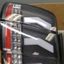 HECASA LED Tail Lights Compatible with 1999-2004 Ford Mustang Replacement for FO2819109 FO2818109 with Clear Lens Turn Signal Rear Lamp Left & Right Side