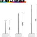 AooeDomi Metal Balloon Column Kit Set of 4, Reusable Telescopic Design with Base, Height Adjustable from 1.5 to 7 Ft, Balloon Stander for Party Decorations