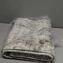 LIVEBOX Washable 2.5x10 Runner Rugs for Entryway Bathroom, Boho Kitchen Floor Mat Long Rug Runners for Hallways Non Slip, Farmhouse Low-Pile Carpet Runners for Laundry Room, Sage Green