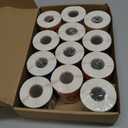 12 Rolls 3600 Pcs Months of The Year Labels - 3 x 2 Inch Rectangular Color Coded Month of The Year Stickers, 300 Pieces Per Roll