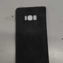 QLTYPRI for Samsung Galaxy S8 Case, Premium PU Leather Cover TPU Bumper with Card Holder Kickstand Hidden Magnetic Adsorption Shockproof Flip Wallet Case for Samsung Galaxy S8 - Black