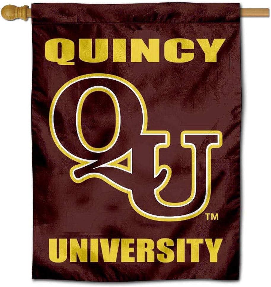 QU Hawks Double Sided House Flag