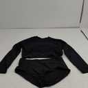 REHJJDFD Women's Long Sleeve Crop Bottoming Shirt Solid Slash Neck Ruched Y2k T Shirt ,Size L