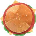 Hamburger Hat Cheeseburger Shaped Cap Headgear Dress up Costume for Kids Adults Carnival Role Play Thanksgiving