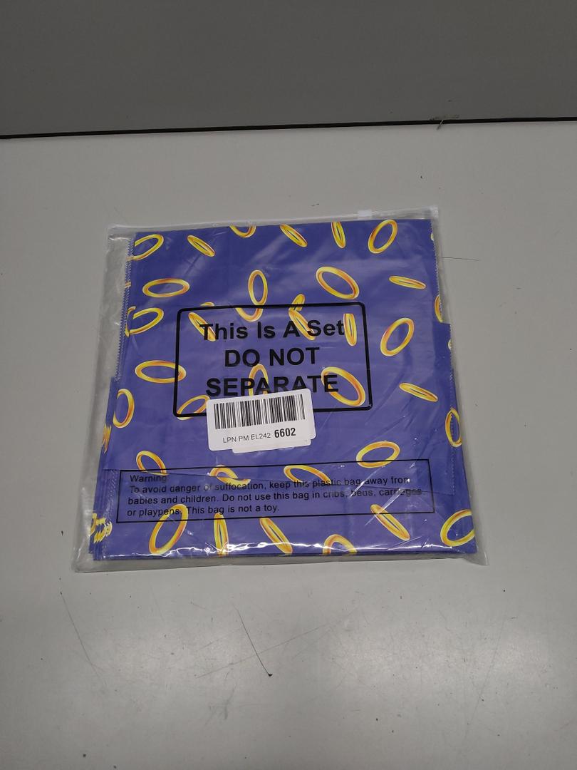 24Pcs Blue and Gold Ring Party Favors Bags