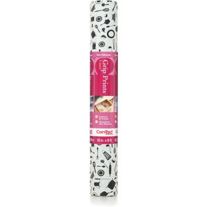 Con-Tact Brand Grip Prints Shelf Liner, Durable and Non-Adhesive Liners, Non-Slip Drawer and Cabinet Liner, 18" x 8', Cucina, Pack of 1 Roll, 18"W x 96"L