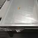 Hasipu Vanity Mirror with Lights and Bluetooth Speaker, 32" x 21.7" LED Makeup Mirror, Lighted Makeup Mirror with Dimmable 3 Modes, USB Charging Port, Round Black