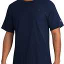 Champion Men's Classic Everyday Soft, Comfortable T-Shirt  (X-Large Tall, Navy)