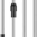 TOPDING & HZ Professional15.2 Foot Pool Pole Telescoping Swimming Pool Cleaning Poles,Adjustable Telescopic Pole for Skimmer Net,Brush,Vacuum Heads