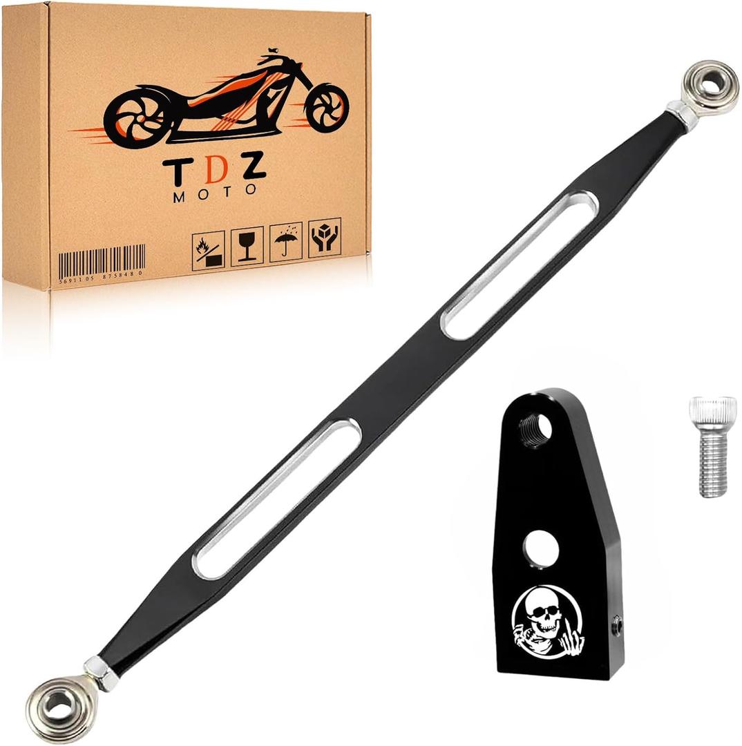TDZ Shift Linkage + Ez Shift Neutral Gear Assist Kit for Harley Touring Dyna Softail Twin Cam Models TDZ Shift Linkage + Ez Shift Neutral Gear Assist Kit for Harley Touring Dyna Softail Twin Cam Models